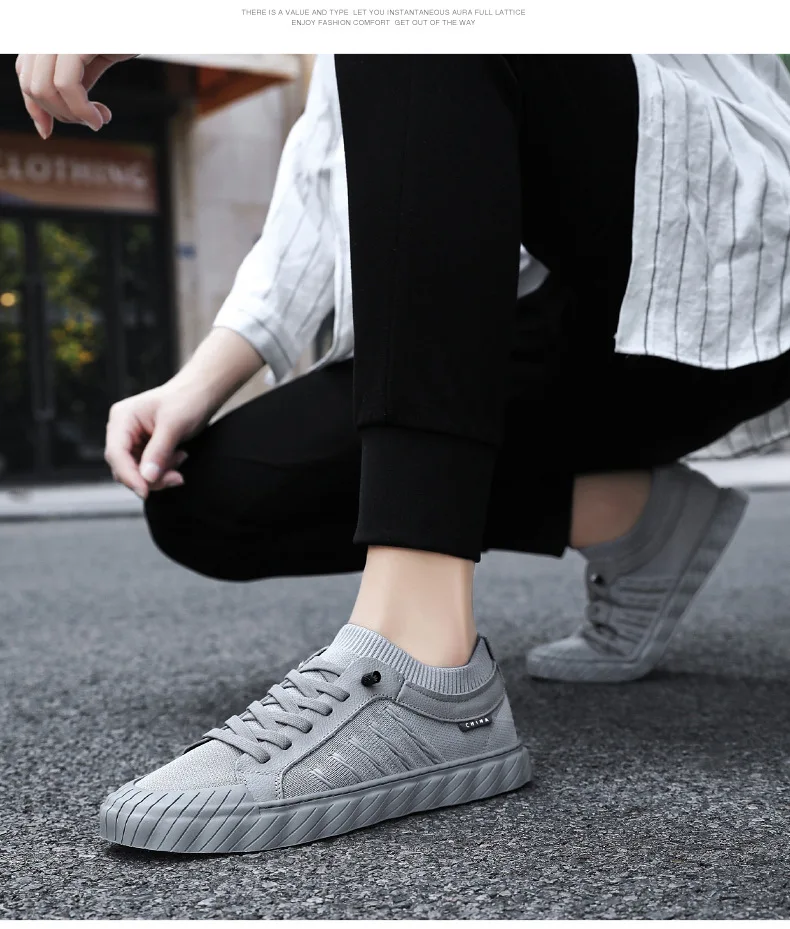 Men's Summer Breathable Casual Canvas Shoes 8 S8cae0bc6cd87428ebe32c37e56cdd932M