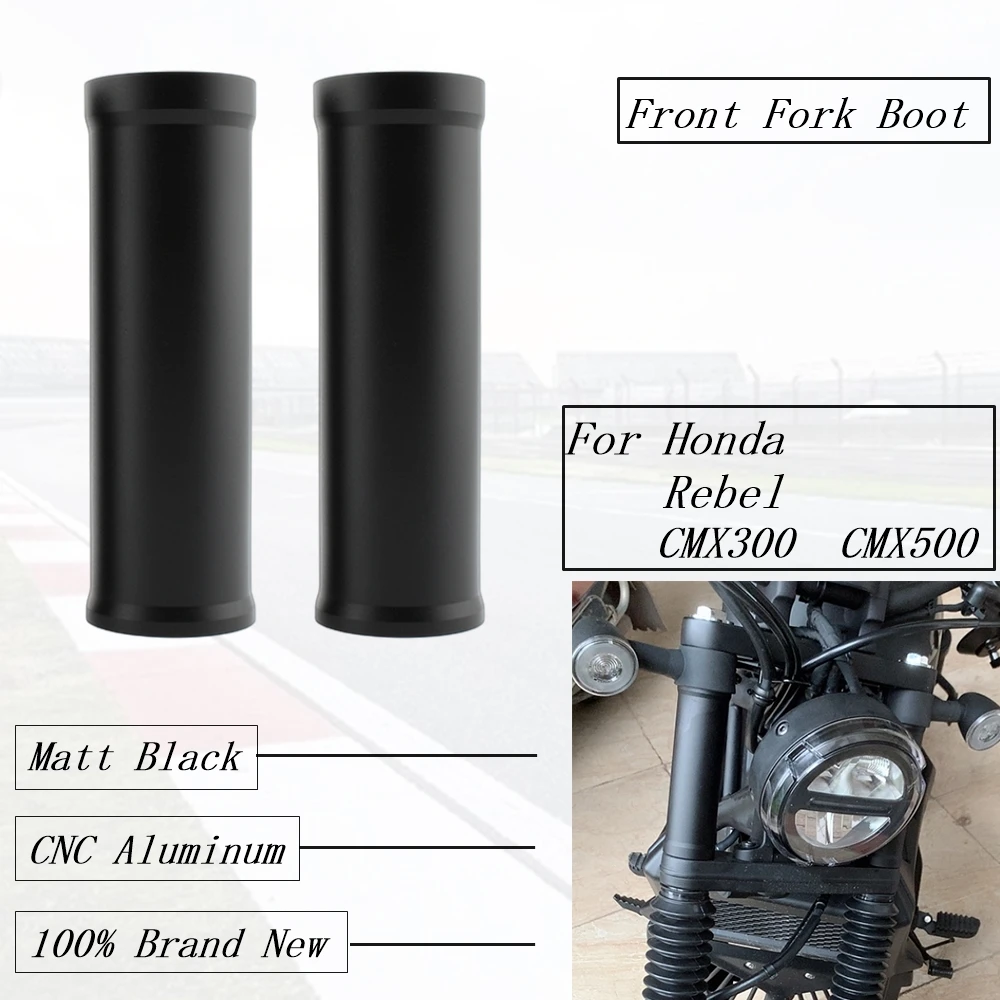 For Honda Rebel CMX500 CMX300 500 300 2020 2022 Front Fork Boot Slider