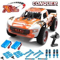 Q130 1:12 70KM/H 4WD RC Car with Light Brushless Motor Remote Control Cars High Speed Drift Monster Truck Toys for Adults Kids 1