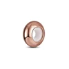 Hot Sale Fine Multi Style Golden & Rose Gold Gasket Charm Beads Fit Original European 925 Silver Bracelet DIY Women Jewelry Gift 3