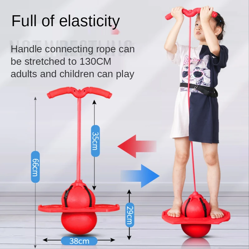 Bouncing Ball Frog Jump Long Height Exercise Equipment Increase High Jump Bouncing Ball Children's Balance Training Equipment