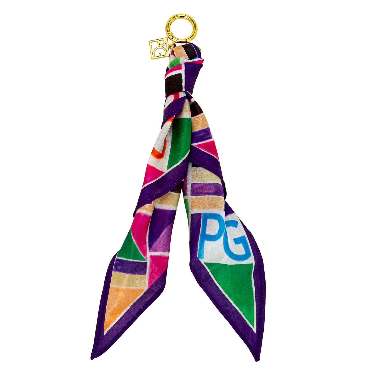 Silk Scarf Pendant Accessory View 1