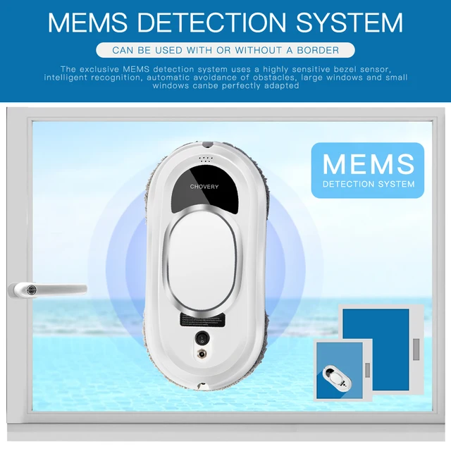 Otra Organización De Limpieza CHOVERY Robot Aspirador Robot Limpiacristales  Eléctrico Limpiacristales Control Remoto 230711 De 201,97 €