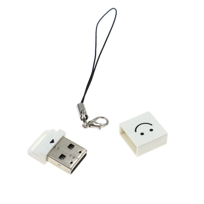 Lecteur de carte Micro SD/SDHC/SDXC/TF, adaptateur USB 2.0, jusqu'à 32 Go