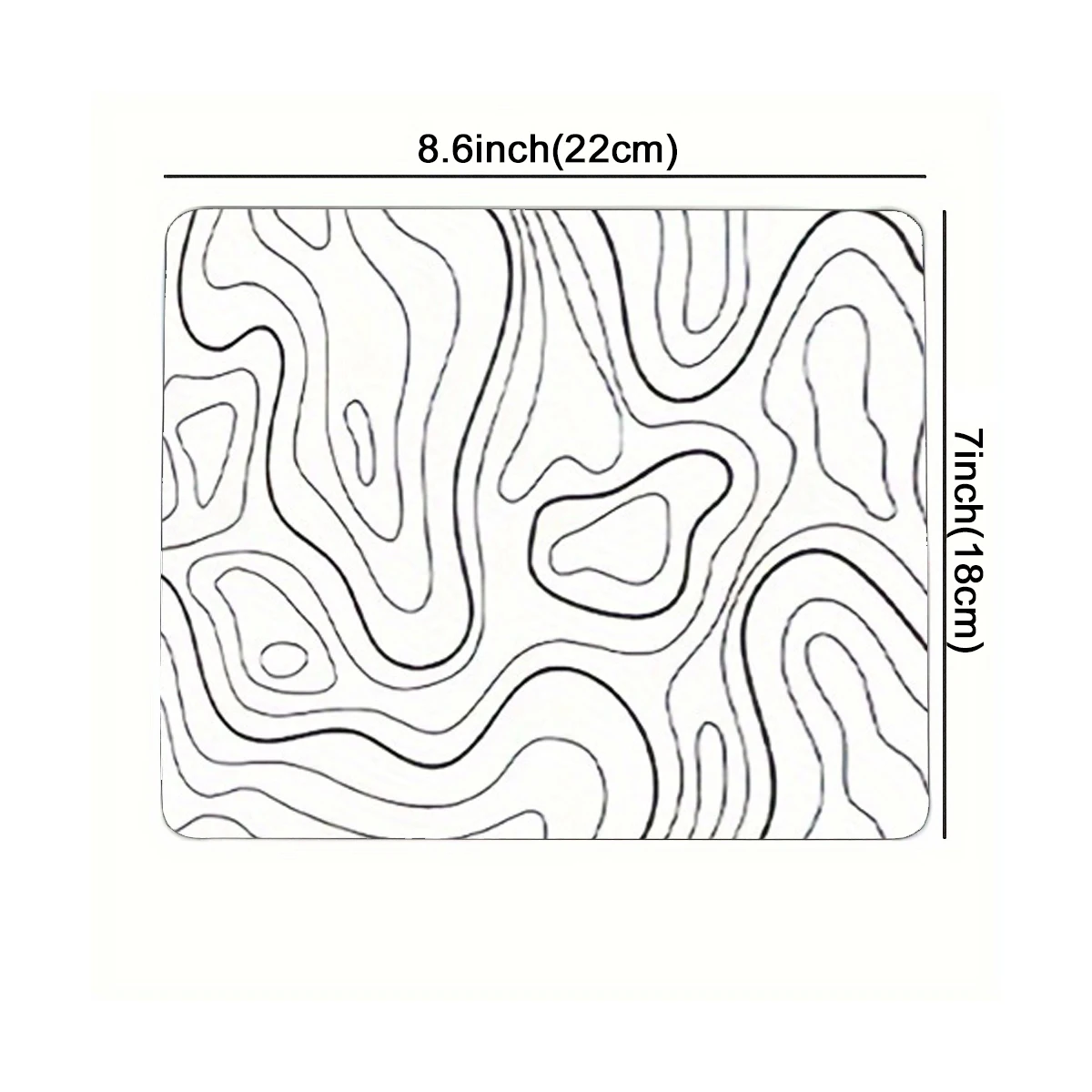 وسادة ماوس كبيرة مخصصة للألعاب والمكاتب بتصميم ممت...