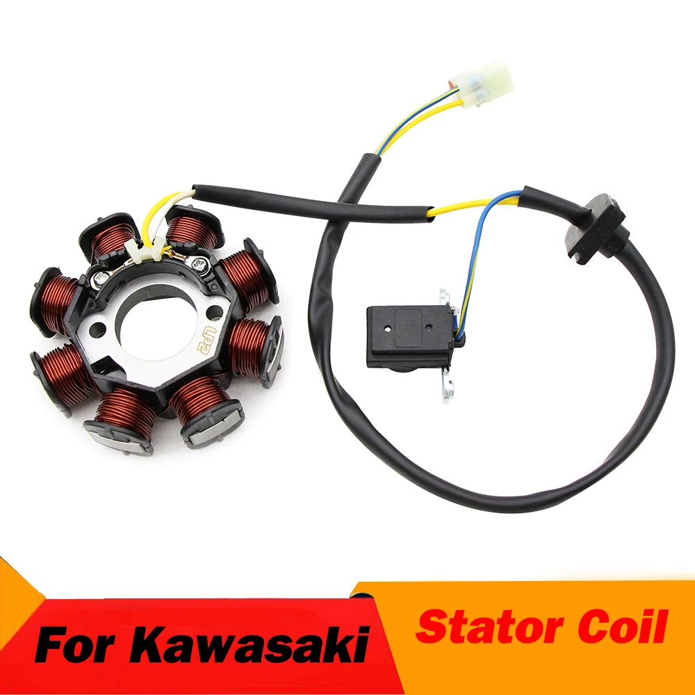 

Для Kawasaki 21003-Y002 21003-Y005 21003-Y006 KFX90 KSF90 для мотоциклетного генератора Kymco 31120-LBD4-900, катушка магнитного статора
