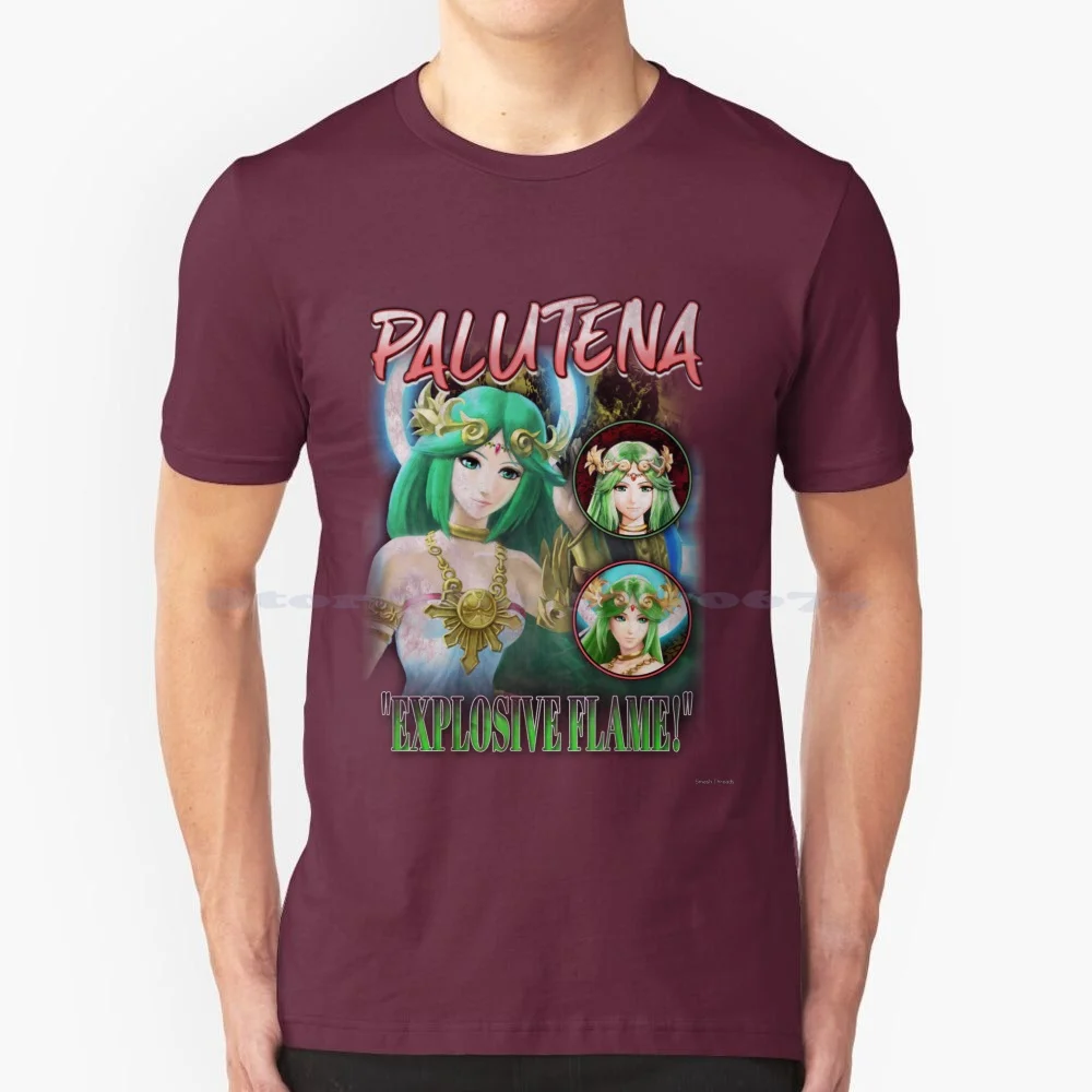 Palu Vintage Rapper Tee T Shirt 100% Cotone Tee Smash Ultimate Super Smash Bros Ultimate Switch Direct Smash Bros Byleth Smash