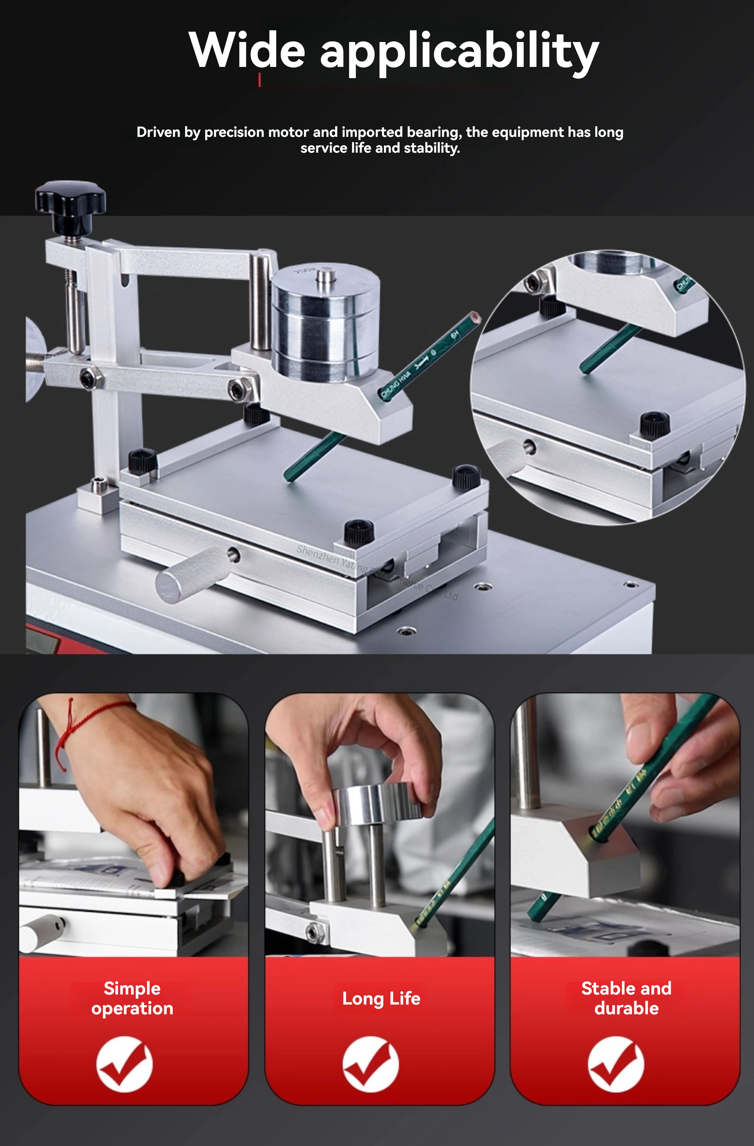 New Electric Pencil Hardness Tester Spray Coating Surface Pencil Hardness Tester