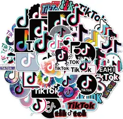 10/30/50pcs Joyeux Musique Pop Graffiti Autocollants Dessin Animé Marque Logo Autocollants Enfants Jouets Téléphone Bricolage Ordinateur Portable Autocollants Scrapbook Bombe 