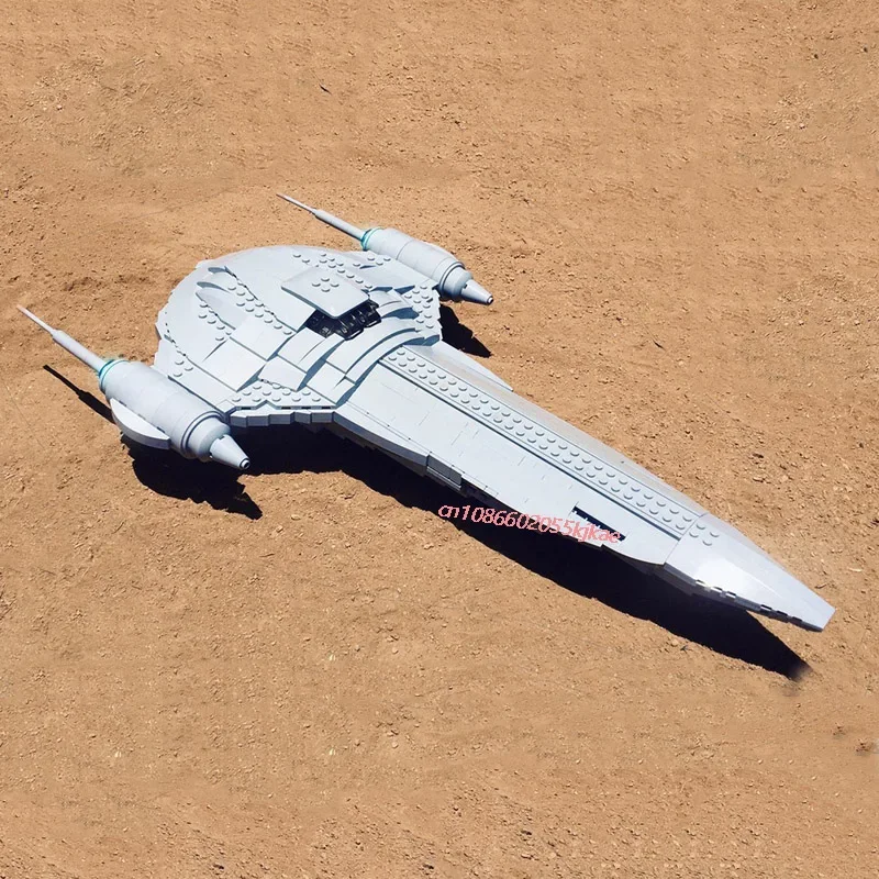 848PCS star battle Movie MOC J-type Nubian Naboo Royal space ship