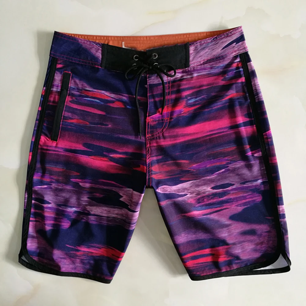 Plus Size 28 to 38 Waterproof Board Shorts Summer Shorts Men Swimwear Men Beach Shorts Men Bermuda Short Boardshorts With Label 6