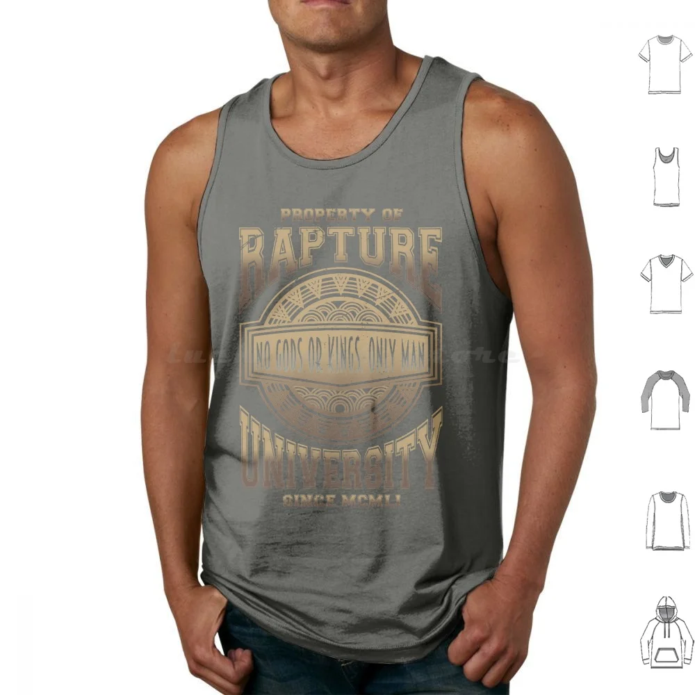 Rapture Univeristy Tank Tops Chaleco Sin Mangas Rapture Bioshock Gaming ...
