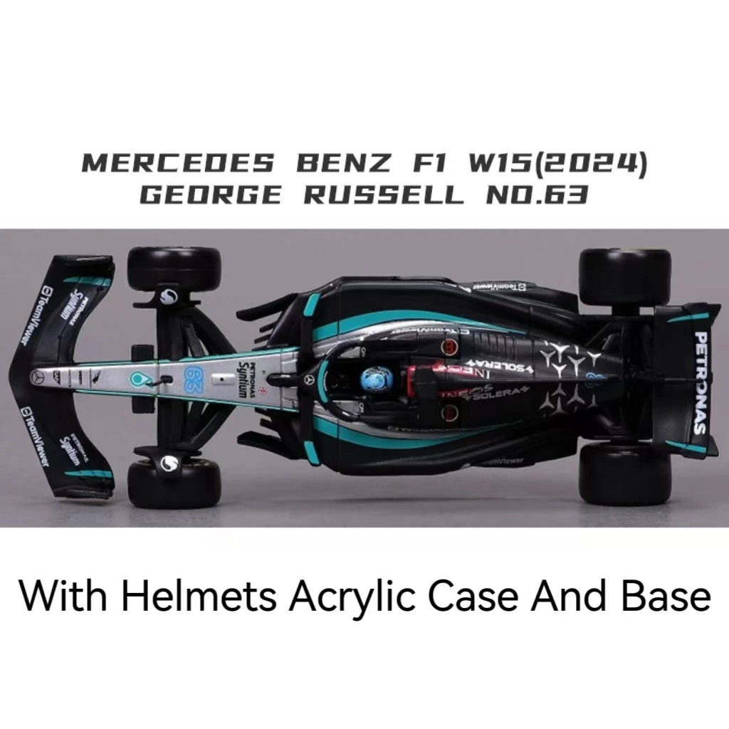 Bburago F1　4台セット 1/43 Bburago 1:43 4-Car Set Mercedes Hamilton / Russell Formula 1