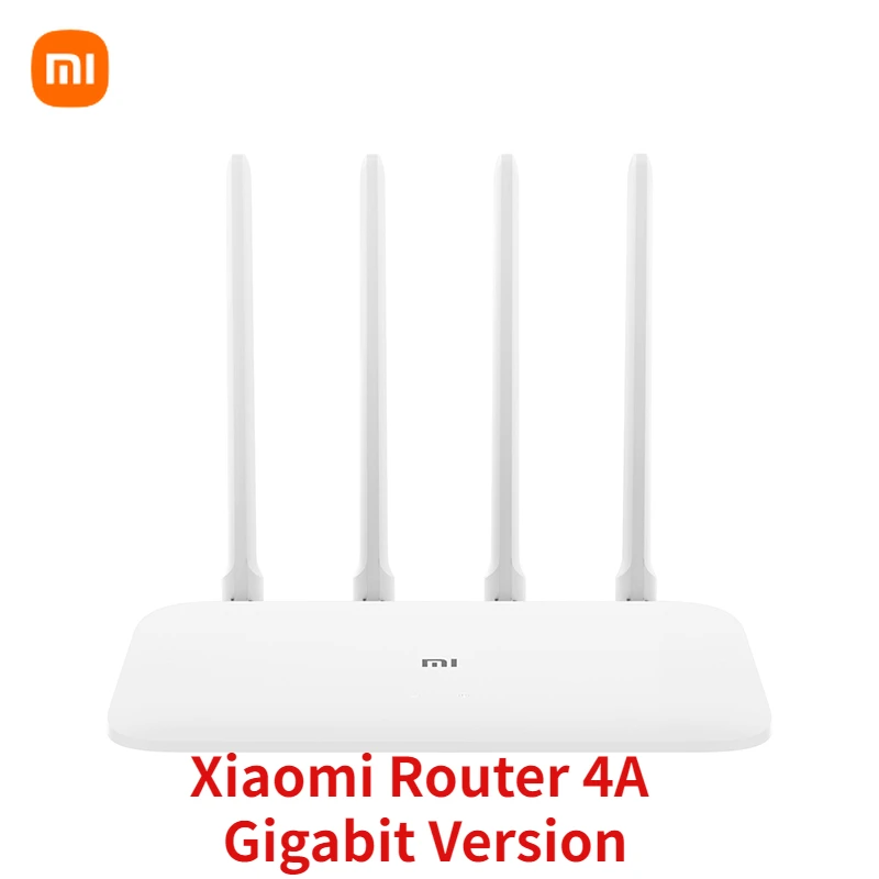 Xiaomi Mi Router 4A Gigabit Version AC1200 2.4GHz 5GHz WiFi 1167Mbps Repeater 128MB DDR3 High Gain 4 Antennas Network Extender
