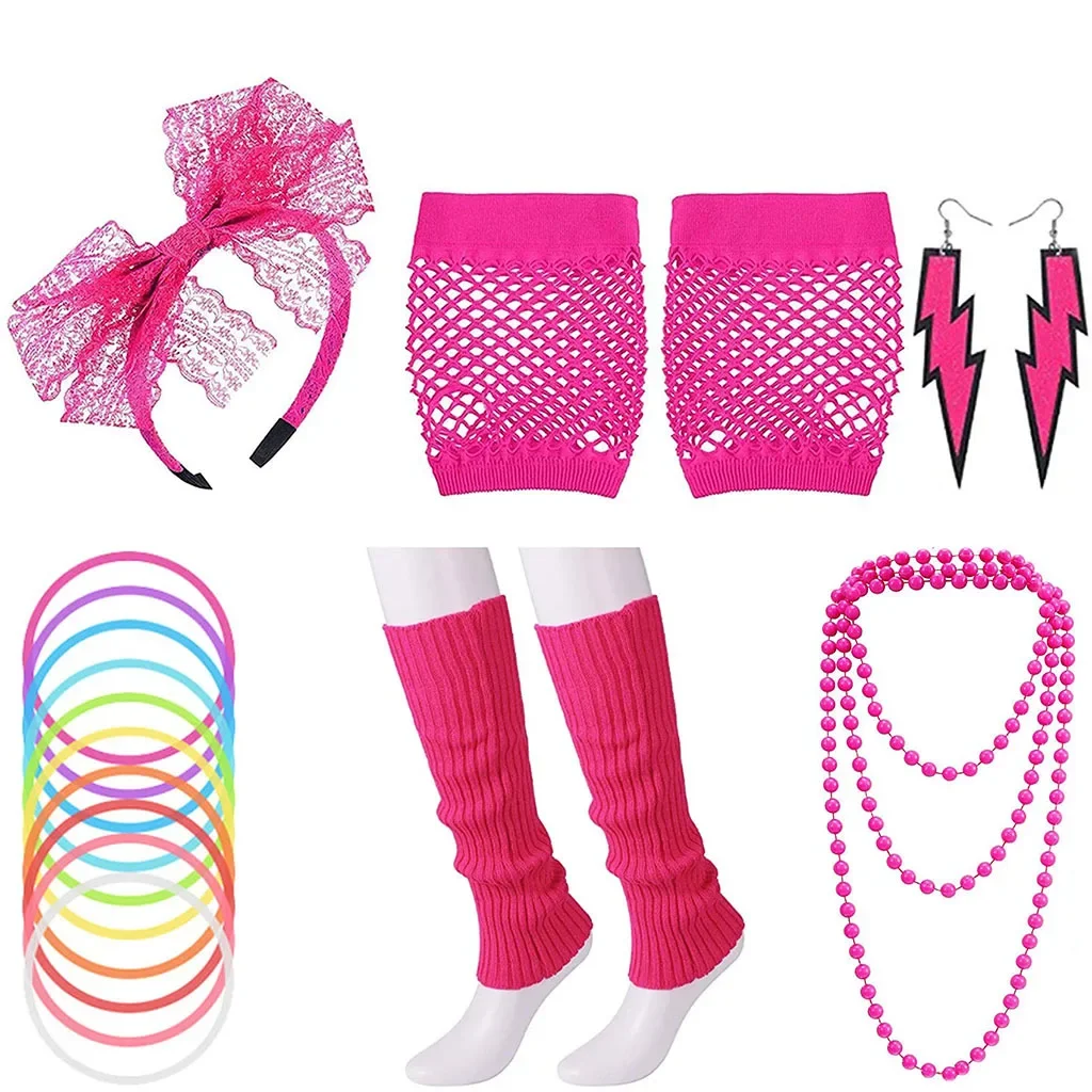 Disfraz De Los Años 80 Pop Para Mujer Talla Grande. Have Fun
