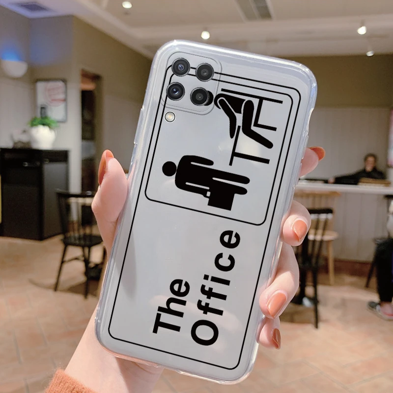 Clear Shockproof Cartoon Cute Silicone Phone Cover - Transparent