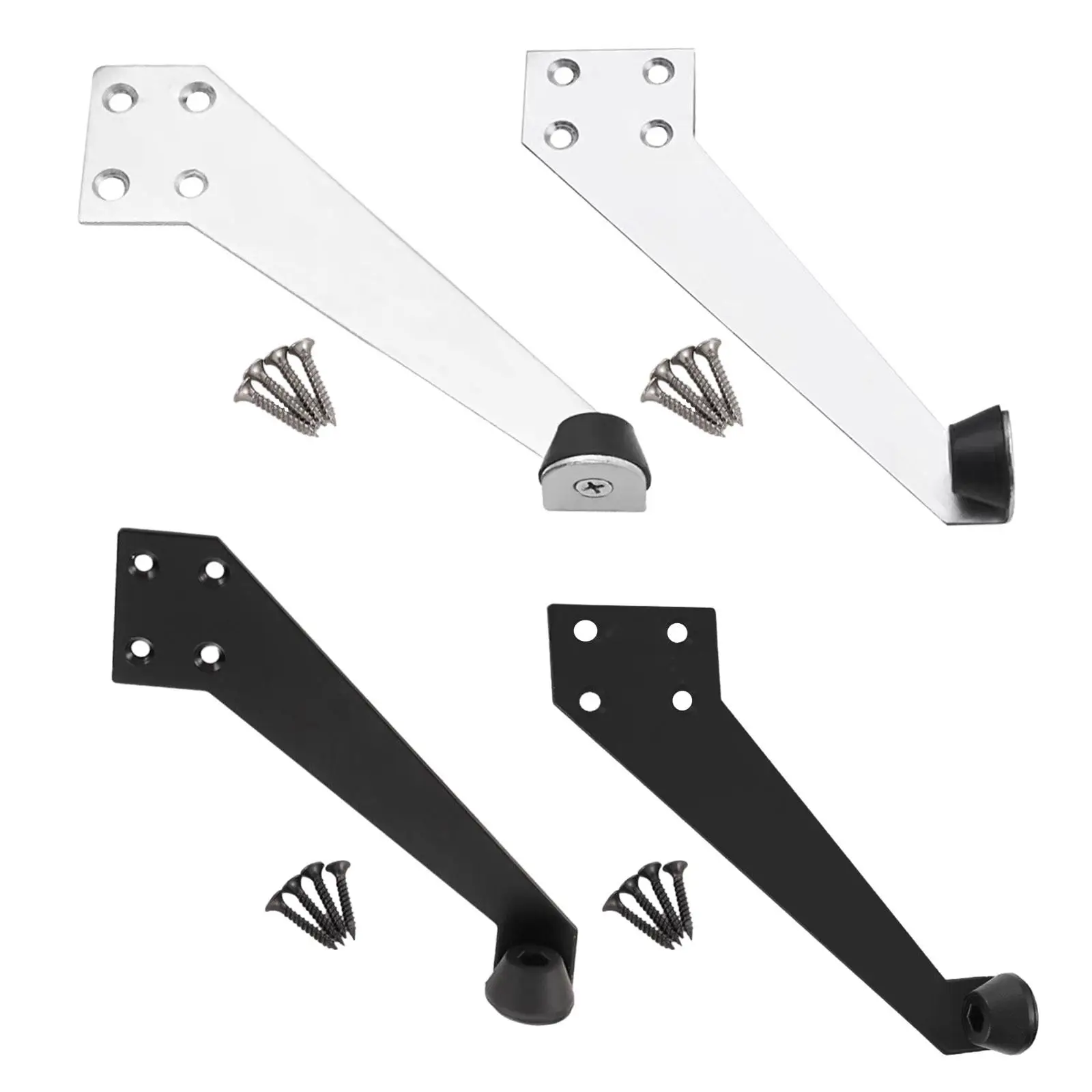 ที่กั้นประตูบานพับประตูแบบเปิดแข็งแรงป้องกันการชนสำหรับห้องนอนห้องรับประทานอาหารสำนักงานบ้านประตู 1