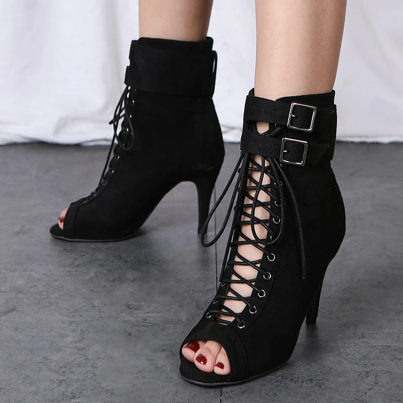 Jazz Dance Shoes Ballroom Dance Shoes Women Latin Dance Shoes Salsa Shoes Bachata Tango Shoes For Women Boots