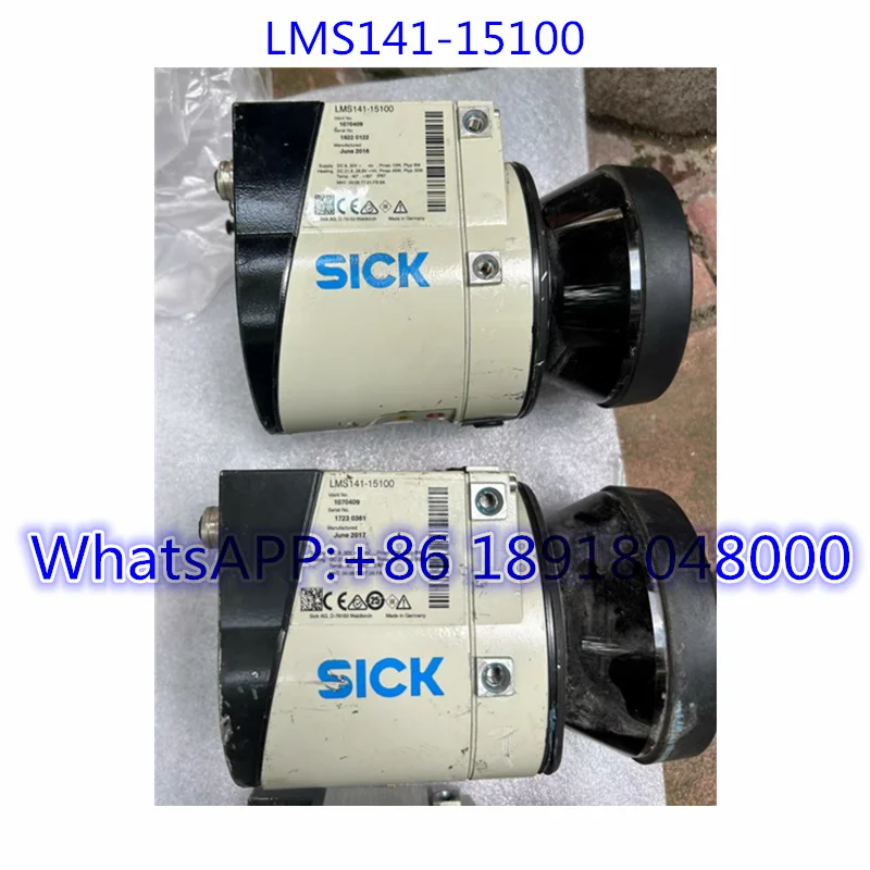 

Used in good condition LMS141-15100 laser radar Fast Shipping