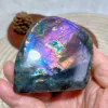 Healing Natural Crystals Purple Blue Labradorite Free Form High Quality Gemstones Ore Mineral Home Decorations Room Decor Gifts 3