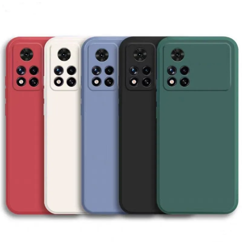 For Xiaomi Redmi Poco X4 Pro 5G Poco X4 Pro M4 Pro Cover Funda Shell Liquid Silicone Soft Phone Case For Poco F3 X3 F4 G_voghion.com