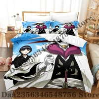 Bleach Kurotsuchi Mayuri Bedding Set Single Twin Full Queen King Size Bed Set Adult Bedroom Duvetcover Sets Anime Bed Sheet Set 1