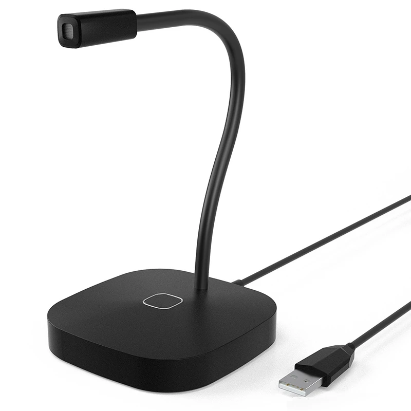 

Настольный микрофон, микрофон для ПК, USB-микрофон, конденсаторный микрофон, Женский микрофон с базой, звуковая коллекция на 360 °