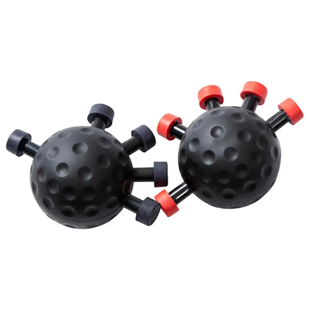 Hand Ball Gripper Exerciser Ergonomic Finger Grip Strengthener Anti Slip Finger Exerciser Ball for Musicians Athletes