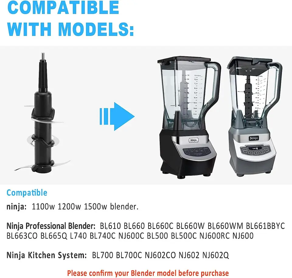 Ninja ブレンダー部品セット Blenders & Kitchen Systems Parts