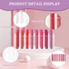 2Pcs 24 Slots Clear Acrylic Lipstick Organizer Rack Smooth Surface Lipstick Storage Cases for Makeup Brush Eyeliners Nail Polish 3