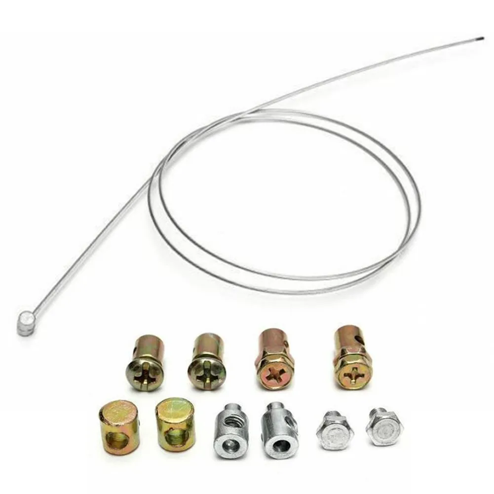 

Outdoor Throttle Clutch Cable Lawnmower Cable Lawn Mower Accessories Motorcycle Nipple With Sleeve/Nut Throttle