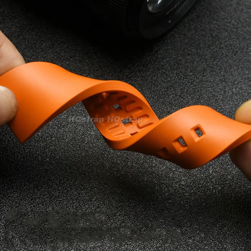 Universal Waterproof Silicone Quick Release Watch Strap