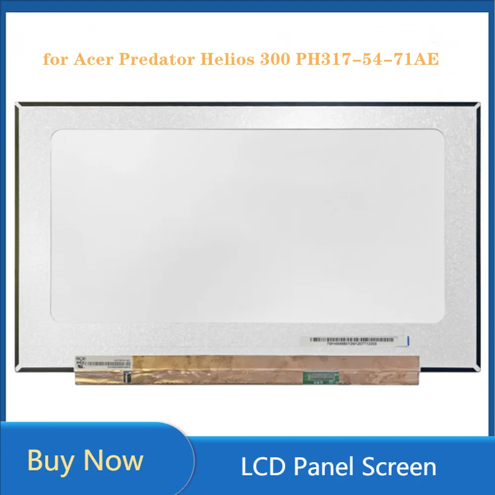 ЖК-экран 17,3 дюйма для Acer Predator Helios 300 PH317-54-71AE IPS панель FHD 1920*1080 EDP 40 контактов 240 Гц 100% sRGB