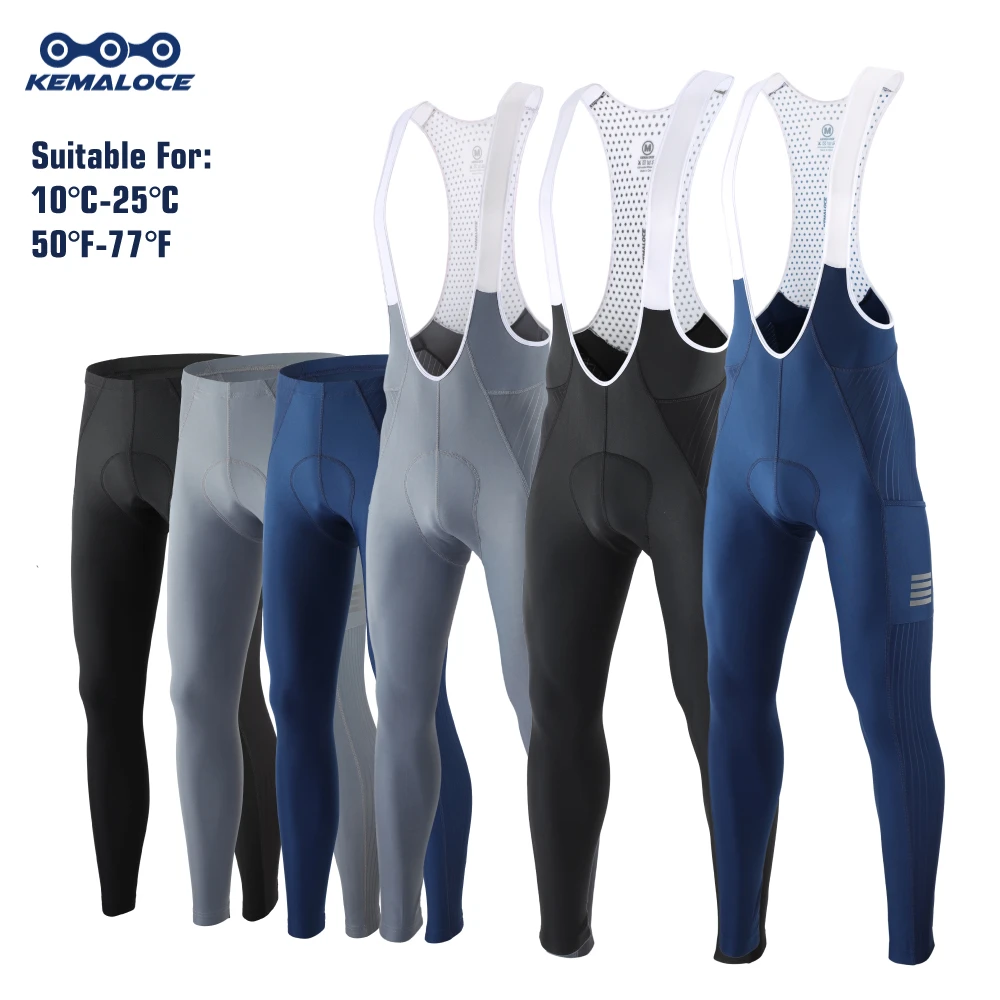 Cycling Pants Long Men Pants Cycling Kemaloce Cycling Bib Long