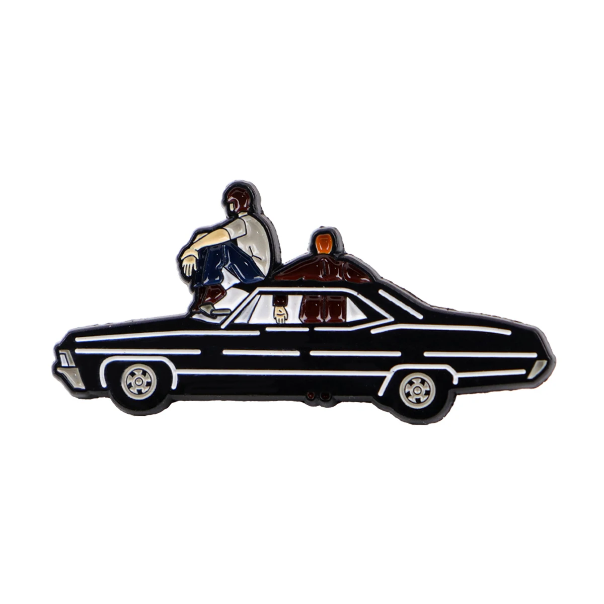 Supernatural-Inspired Enamel Pin Brooch - Stylish Fashion Accessory & Gift