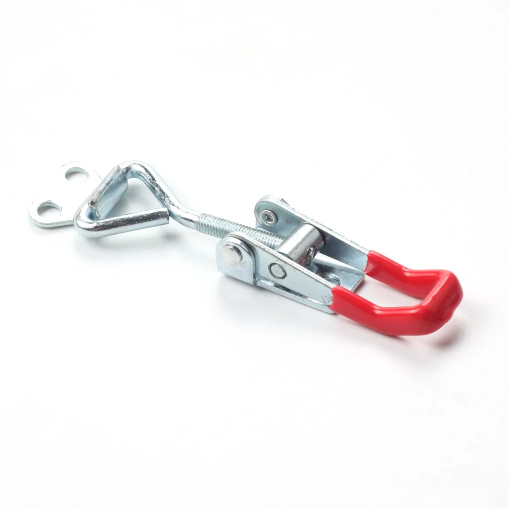 Iron Galvanized/Stainless Steel Adjustable Toggle Clamp Catch Clasp Quick Release Clamp Anti-Slip Push Pull Toggle 8PCS toggle latches