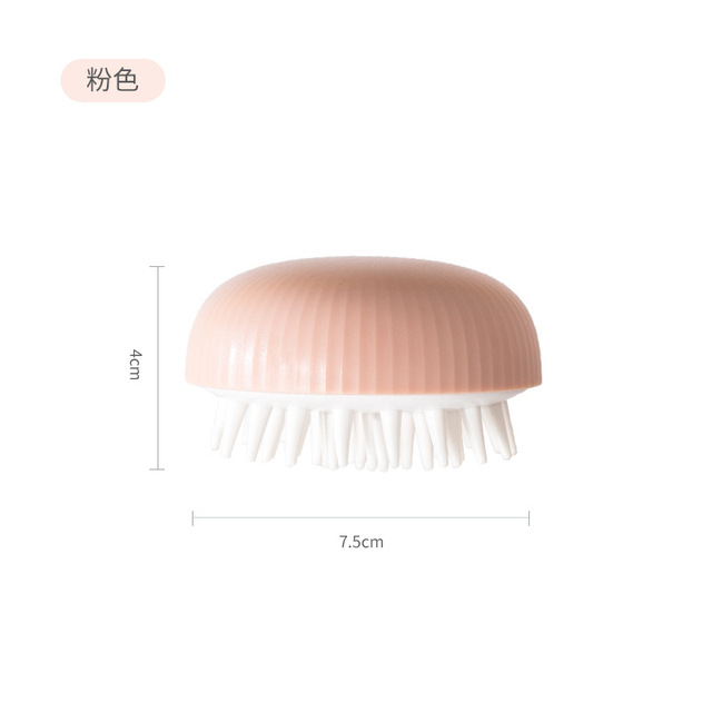 Head Body Scalp Massage Brush Silicone Shampoo Brush Hair Washing Comb Shower Brush Bath SPA Massage Brush Hair Brush