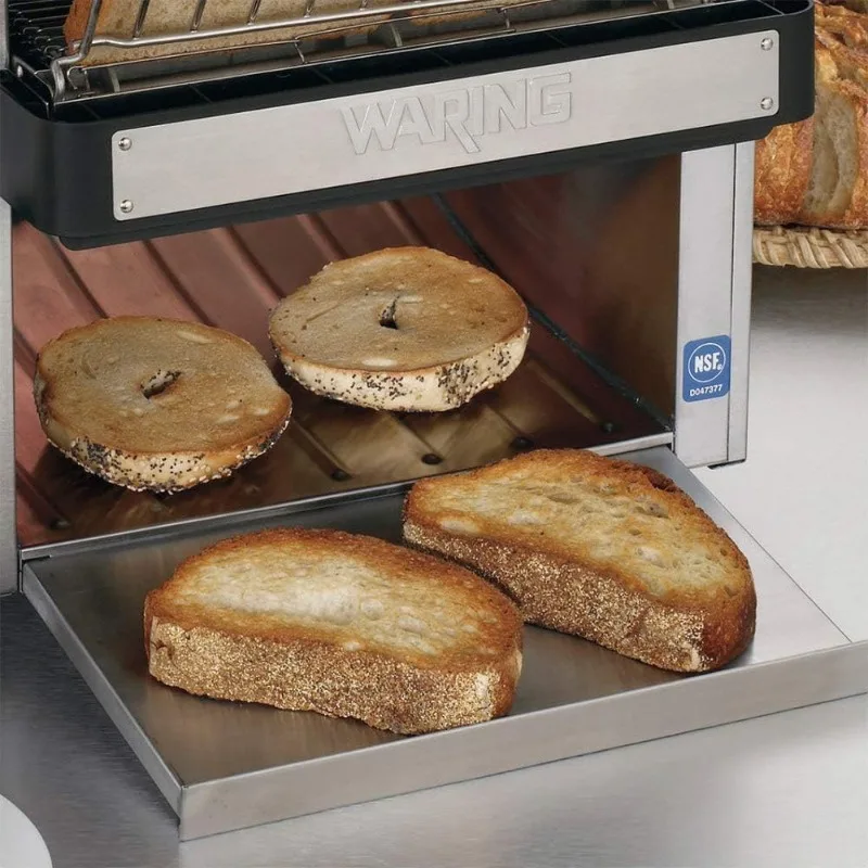 Waring Commercial CTS1000 Coneyer Toaster, 450 Slices per hour, 120V, 1800W, 5-15 Phase Plug 3