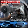 1000W High Power Turbo Fan 500g Thrust Violent Fan Stepless Speed Turbofan Leaf Blower Handheld Mini Jet Fan for Makita Battery 2