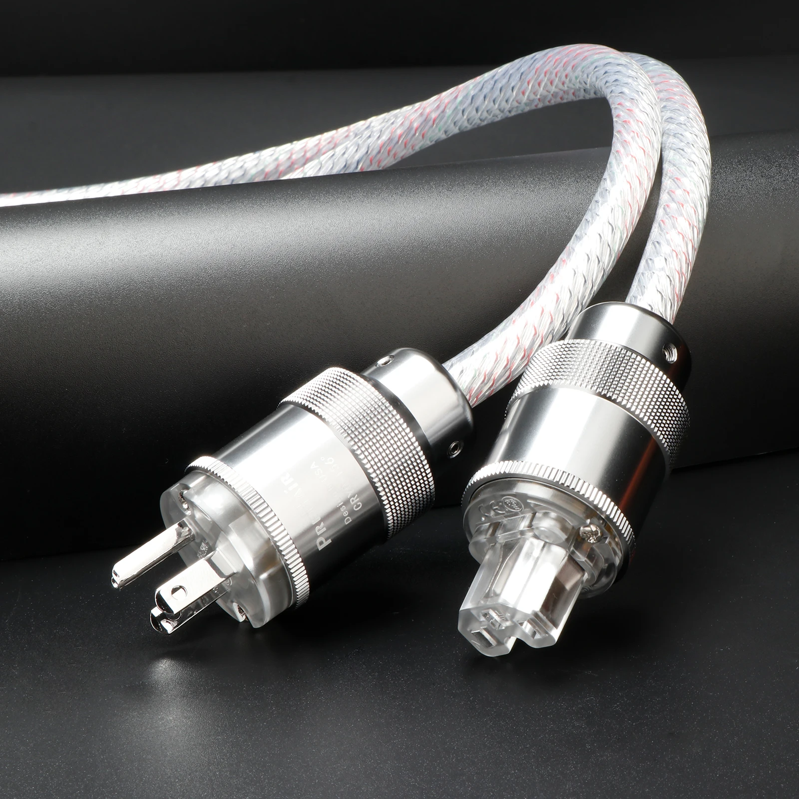 Audiophile Power cable 9Cores HIFI 7N OCC Power Cord with EU Plug ...