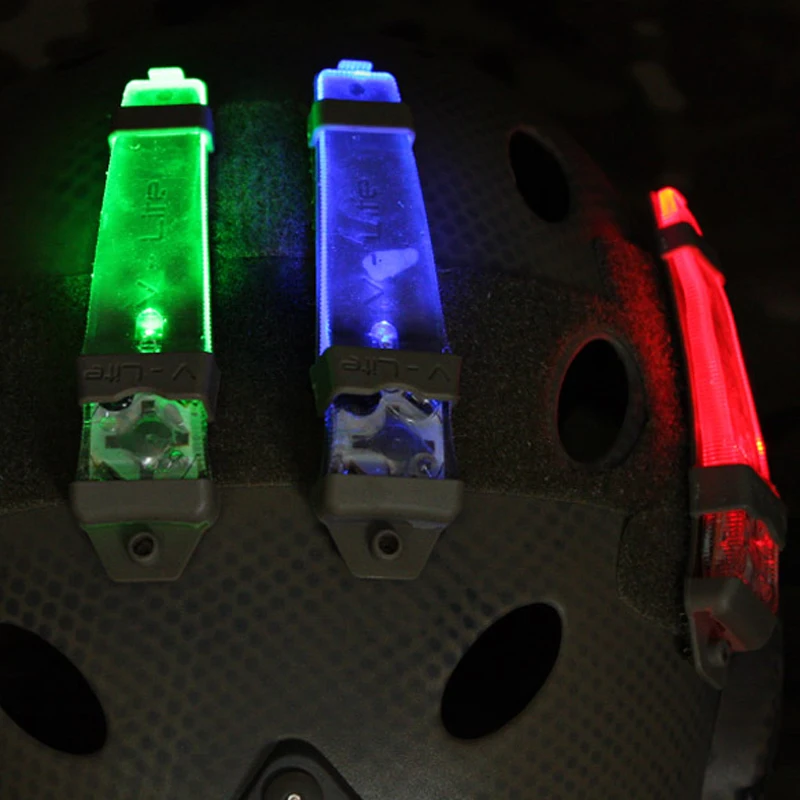 Emersongear Tactical V-LITE Distress Marker Signal Light Flashing Lights Airsoft Hunting Hiking Cycling Outdoor Helmet