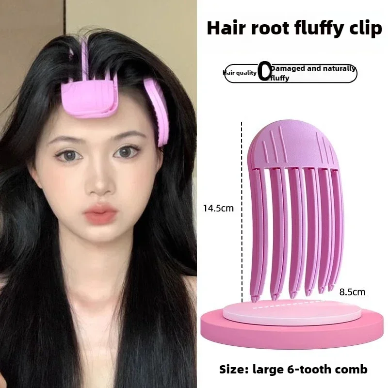 Fluffy Hairpin Curling Bangs Clips Hair Roots Volumizing Hair Clips Women Curling Fixed Shape Fashion Volume Roller