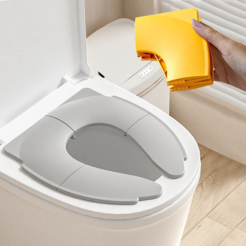 Baby Travel Toilet Training Seat Folding Potty Seat Toddler Portable Kids Travel Potty Seat Pad Urine Assistant Cushion 3