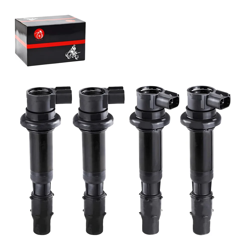 가와사키 닌자 ZX-6R ZX600 ZZR600 용 4pcs 점화 코일 Triumph Tiger 800 XCA/XR/XRT Triumph 1200 Tiger Street Triple 675