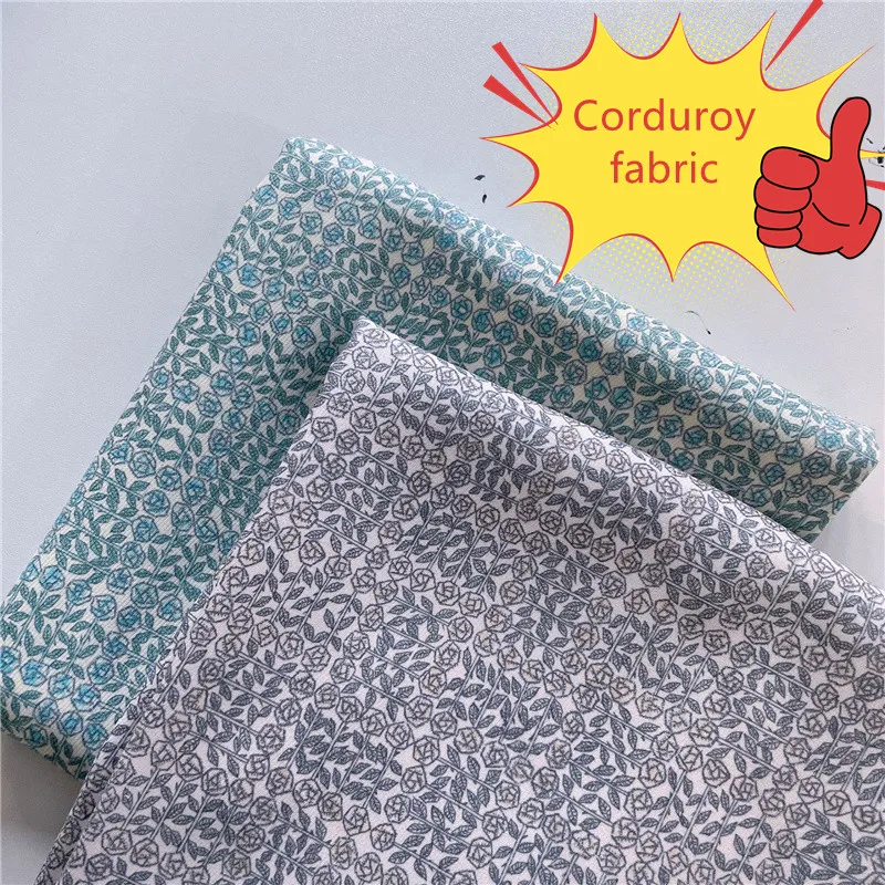 

Вельветовая ткань 100x150 см, вязаная утолщенная ткань из полиэстера «Морская ночь», «лайберти», «сделай сам», одежда из хлопка, пэчворк