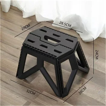 Outdoor Portable Small Stool Folding Stool High Load Bearing Durable Small Chair Fishing Stool Beach Stool Camping Stool