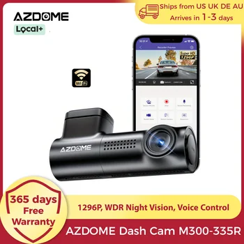 AZDOME 1296P WiFi Voice Control Dash Cam 1