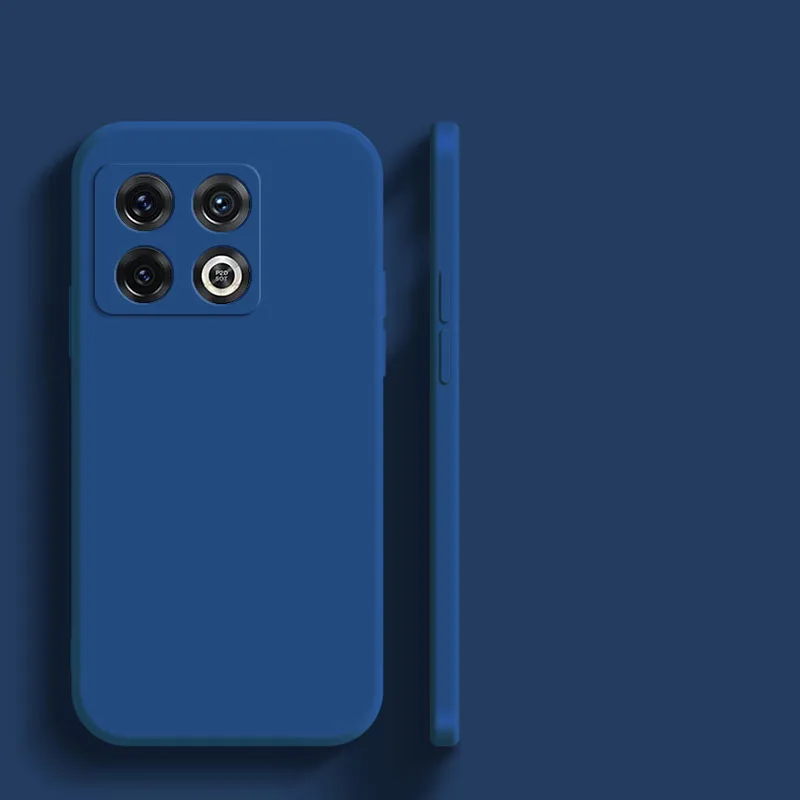 Luxury Liquid Silicone Matte Solid Color Phone Case - Full Cover Bumper Design