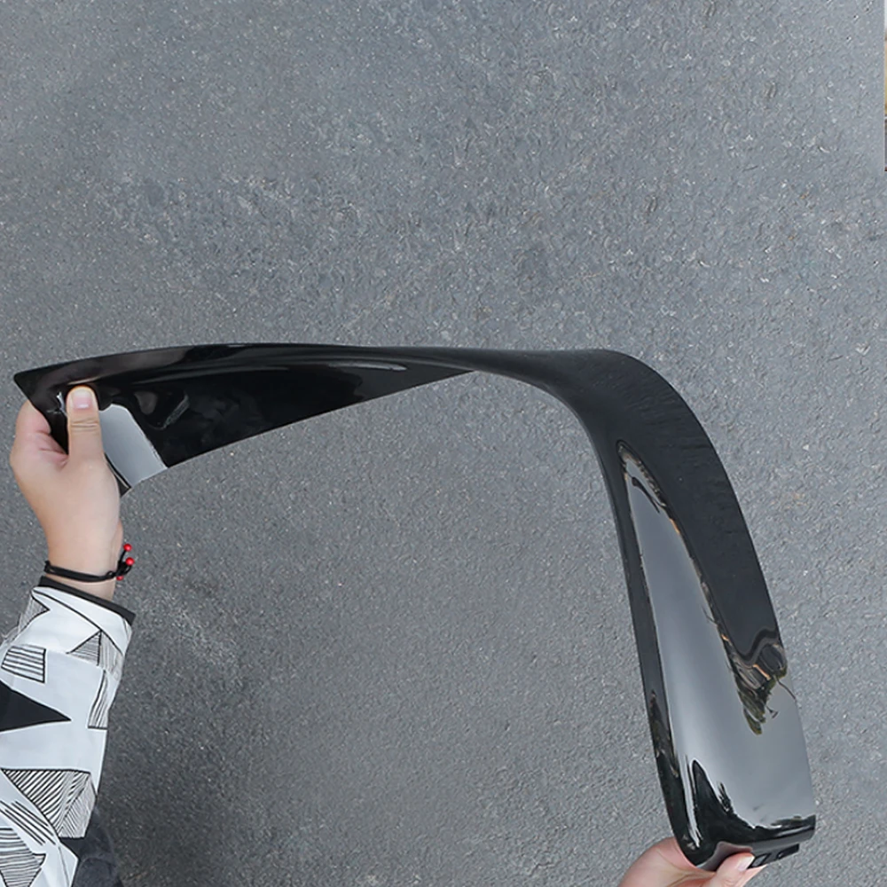 For Dodge Charger 2006- Auto Side Window Wind Deflectors Visors Black Rain Guard Door Visor Vent Shades Dark Smoke Ventvisor