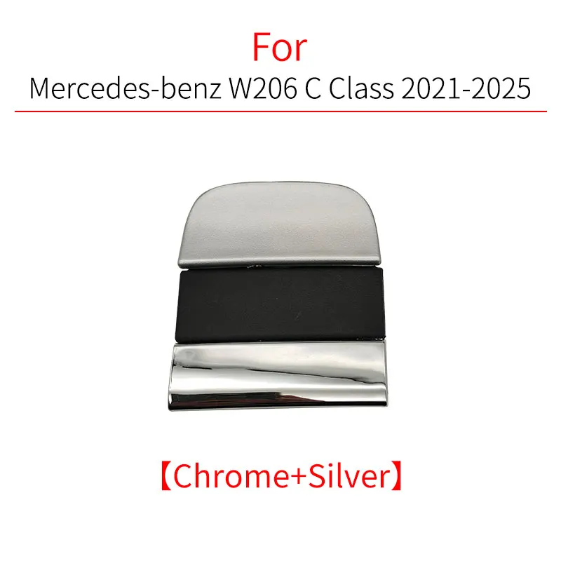 Luxury Car Rear Bumper Tow Hook Cover Cap - White/Black Finish